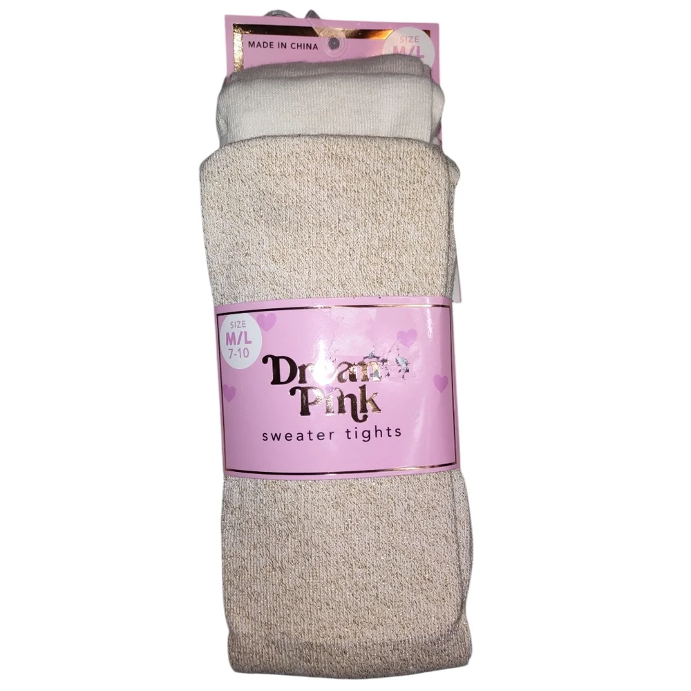 Dream Pink Youth M/L(7-10) Sweater Tights